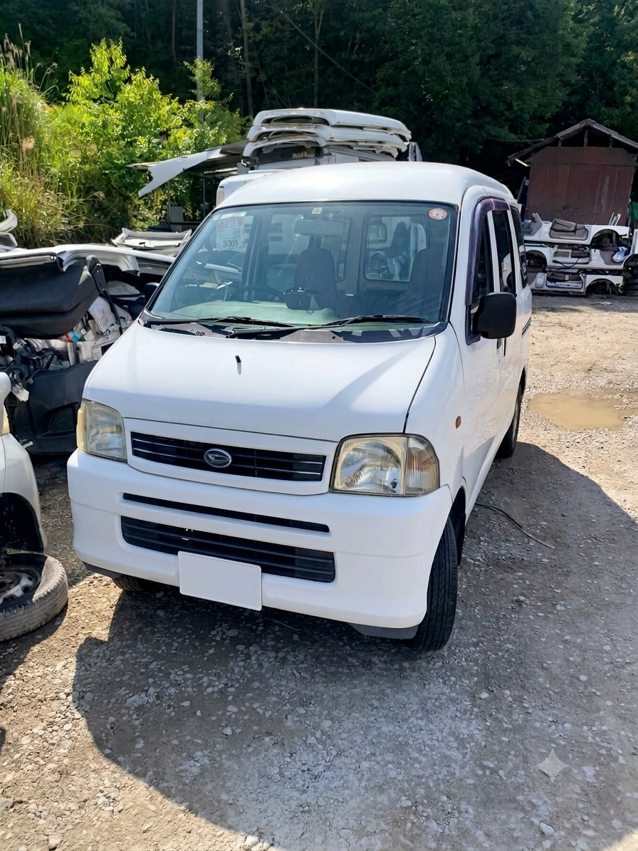 Hijet Bus Old Model Manual Engine